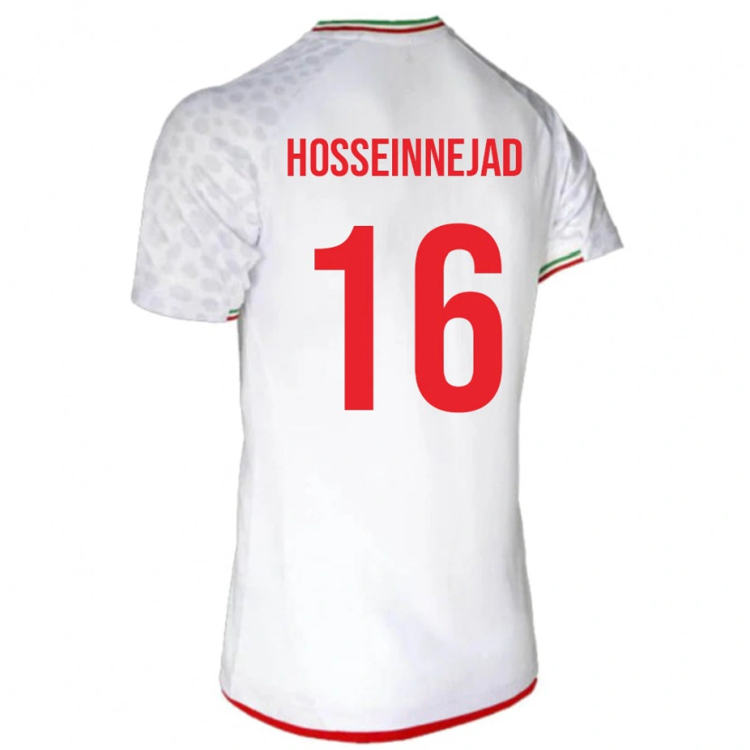 Danxen Barn Iran Mohammadjavad Hosseinnejad #16 Hvit Hjemmetrøye Drakt Trøye 24-26 Skjorter T-Skjorte