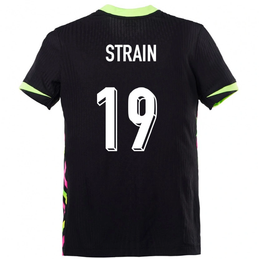 Danxen Barn Australia Ryan Strain #19 Mørkeblå Bortetrøye Drakt Trøye 24-26 Skjorter T-Skjorte