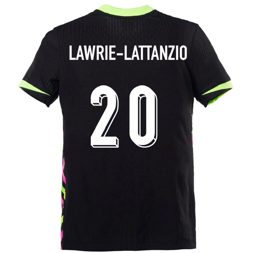 Danxen Barn Australia Luis Lawrie Lattanzio #20 Mørkeblå Bortetrøye Drakt Trøye 24-26 Skjorter T-Skjorte