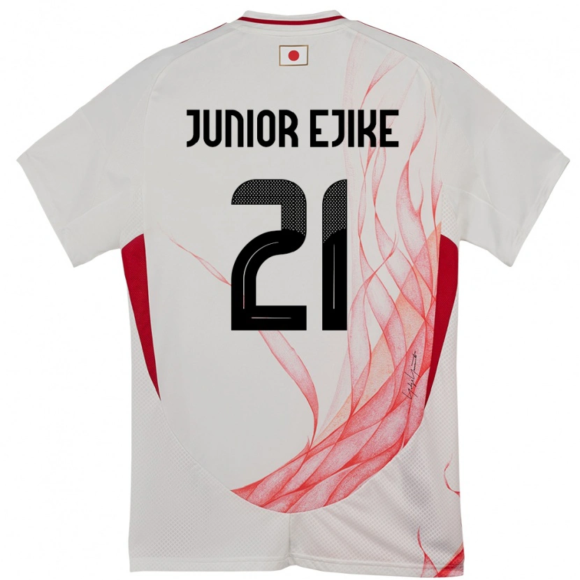 Danxen Barn Japan Ibuki Vincent Junior Ejike #21 Hvit Bortetrøye Drakt Trøye 24-26 Skjorter T-Skjorte