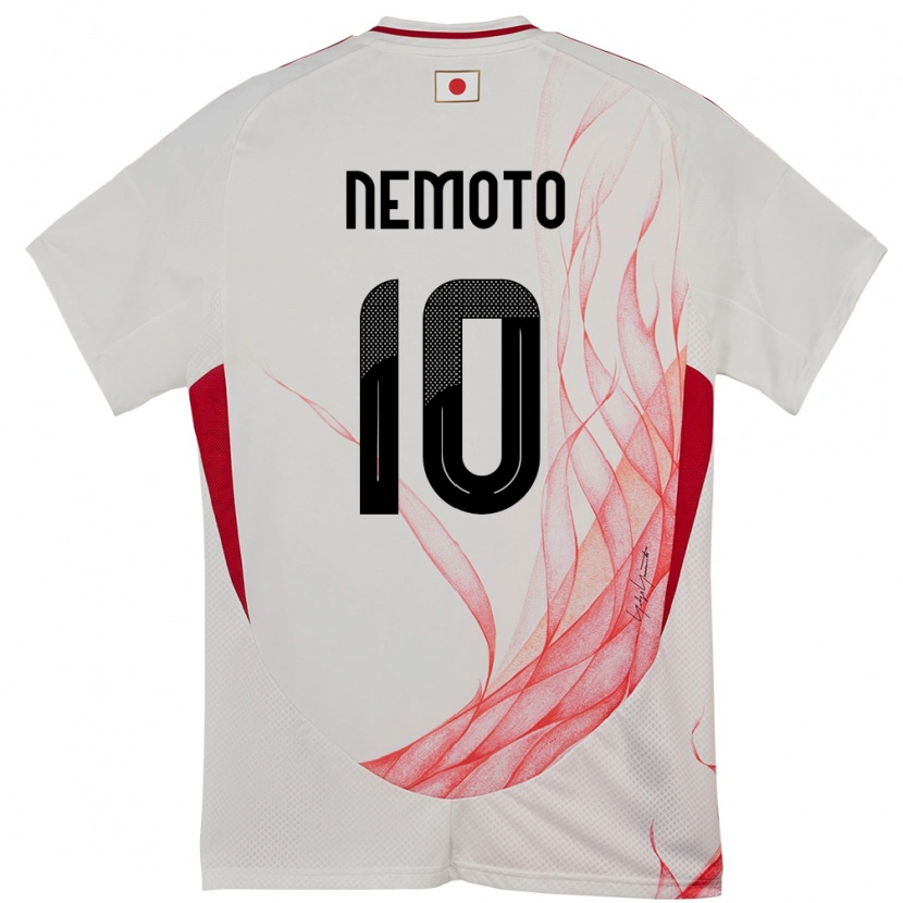 Danxen Barn Japan Kotaro Nemoto #10 Hvit Bortetrøye Drakt Trøye 24-26 Skjorter T-Skjorte