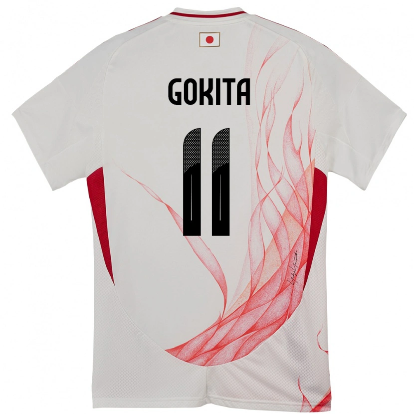 Danxen Barn Japan Kishin Gokita #11 Hvit Bortetrøye Drakt Trøye 24-26 Skjorter T-Skjorte