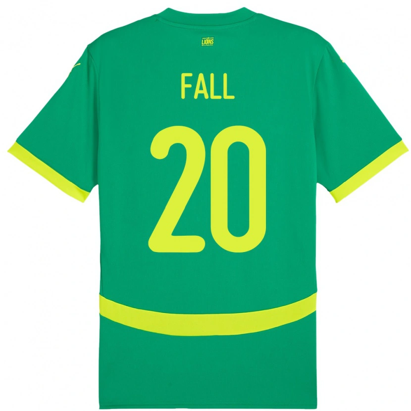 Danxen Barn Senegal Korka Fall #20 Grønn Bortetrøye Drakt Trøye 24-26 Skjorter T-Skjorte