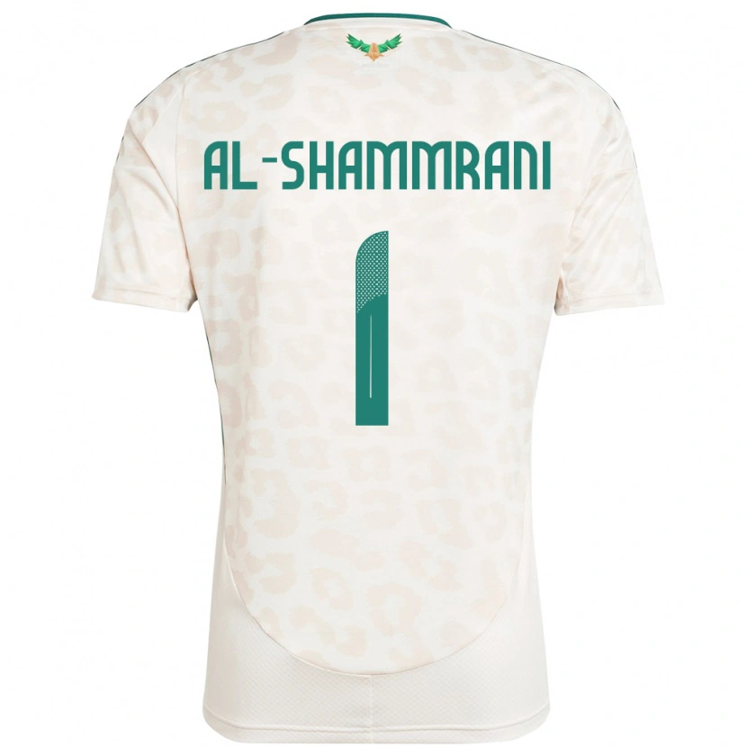 Danxen Barn Saudi-Arabia Faisal Al-Shammrani #1 Hvit Bortetrøye Drakt Trøye 24-26 Skjorter T-Skjorte