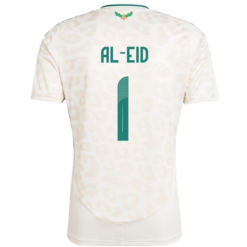 Danxen Barn Saudi-Arabia Mousa Al-Eid #1 Hvit Bortetrøye Drakt Trøye 24-26 Skjorter T-Skjorte