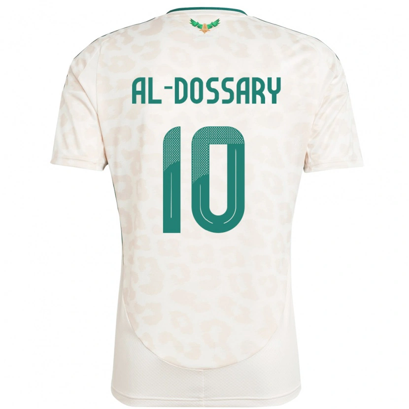 Danxen Barn Saudi-Arabia Abdullah Al-Dossary #10 Hvit Bortetrøye Drakt Trøye 24-26 Skjorter T-Skjorte