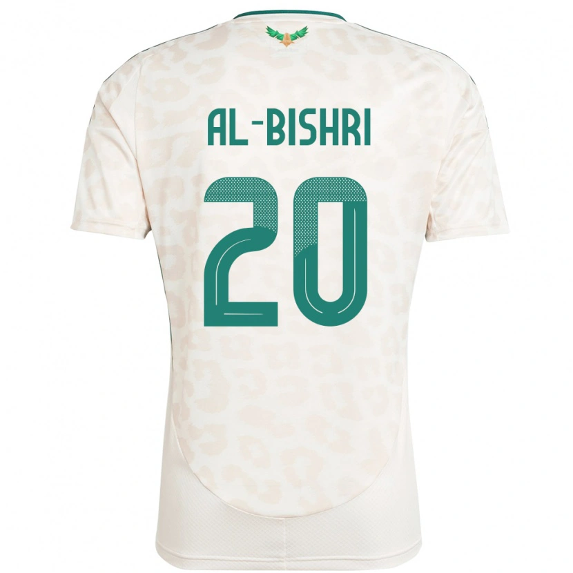 Danxen Barn Saudi-Arabia Nawaf Al-Bishri #20 Hvit Bortetrøye Drakt Trøye 24-26 Skjorter T-Skjorte
