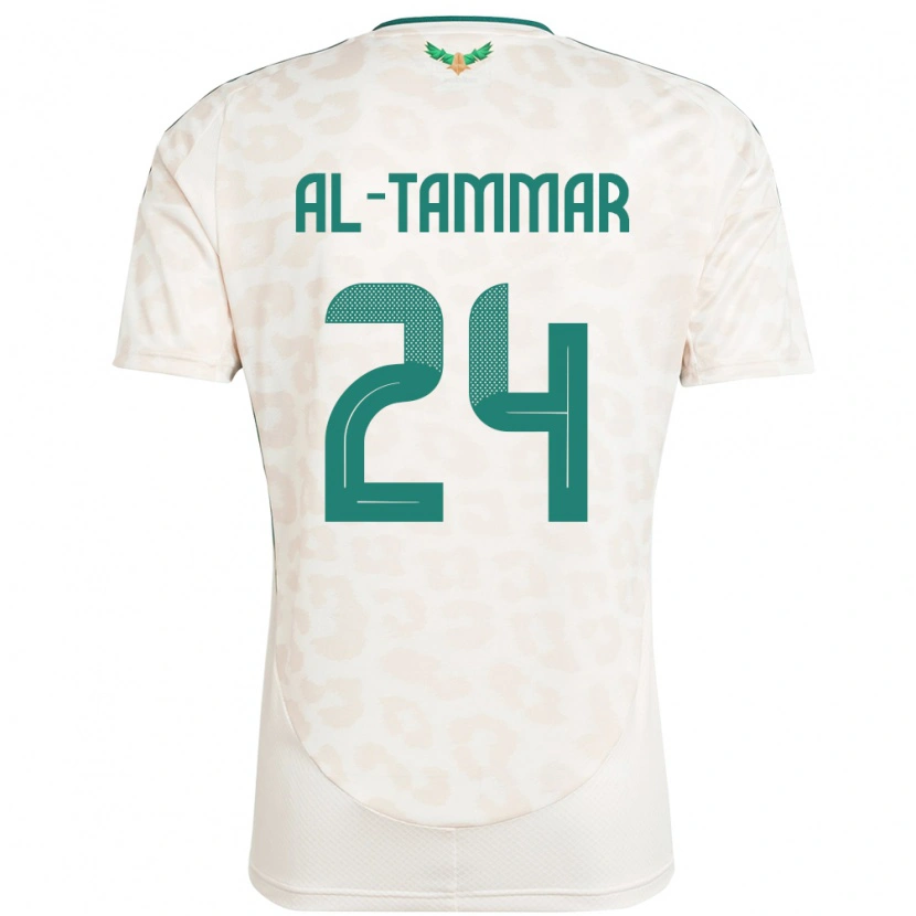 Danxen Barn Saudi-Arabia Abdulaziz Al-Tammar #24 Hvit Bortetrøye Drakt Trøye 24-26 Skjorter T-Skjorte