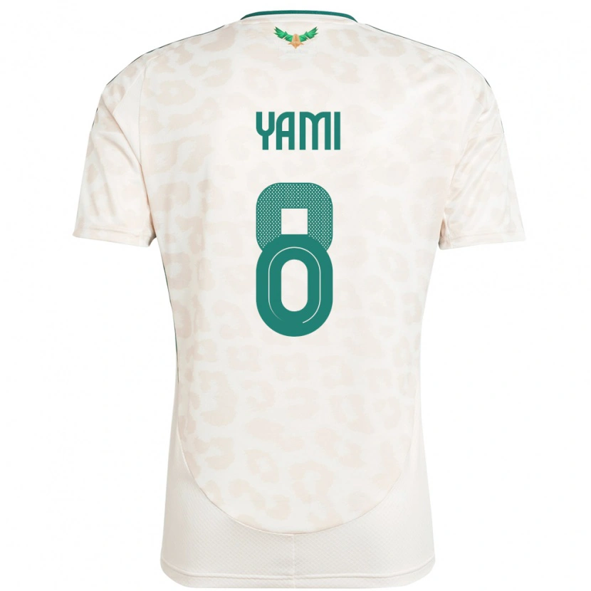 Danxen Barn Saudi-Arabia Riyadh Yami #8 Hvit Bortetrøye Drakt Trøye 24-26 Skjorter T-Skjorte
