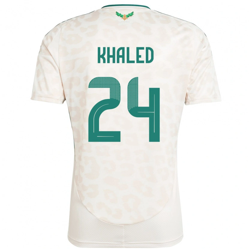 Danxen Barn Saudi-Arabia Atheer Khaled #24 Hvit Bortetrøye Drakt Trøye 24-26 Skjorter T-Skjorte