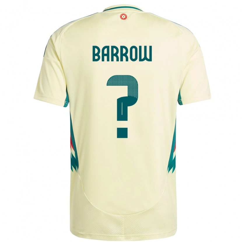 Danxen Barn Wales Harry Barrow #0 Beige Gul Bortetrøye Drakt Trøye 24-26 Skjorter T-Skjorte