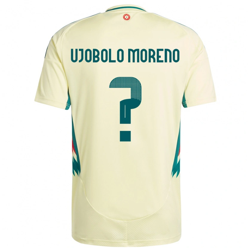 Danxen Barn Wales Sergeant Ujobolo Moreno #0 Beige Gul Bortetrøye Drakt Trøye 24-26 Skjorter T-Skjorte
