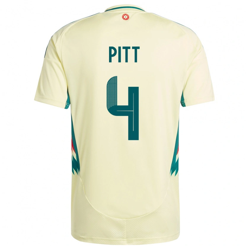Danxen Barn Wales Theo Pitt #4 Beige Gul Bortetrøye Drakt Trøye 24-26 Skjorter T-Skjorte