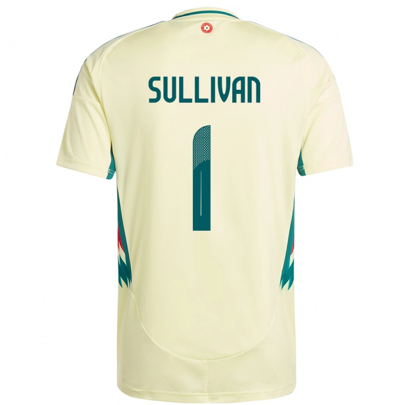 Danxen Barn Wales Laura O Sullivan #1 Beige Gul Bortetrøye Drakt Trøye 24-26 Skjorter T-Skjorte