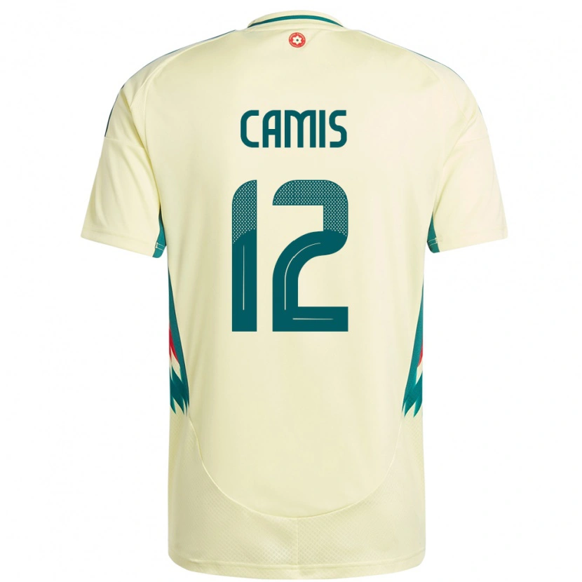 Danxen Barn Wales Oliver Camis #12 Beige Gul Bortetrøye Drakt Trøye 24-26 Skjorter T-Skjorte