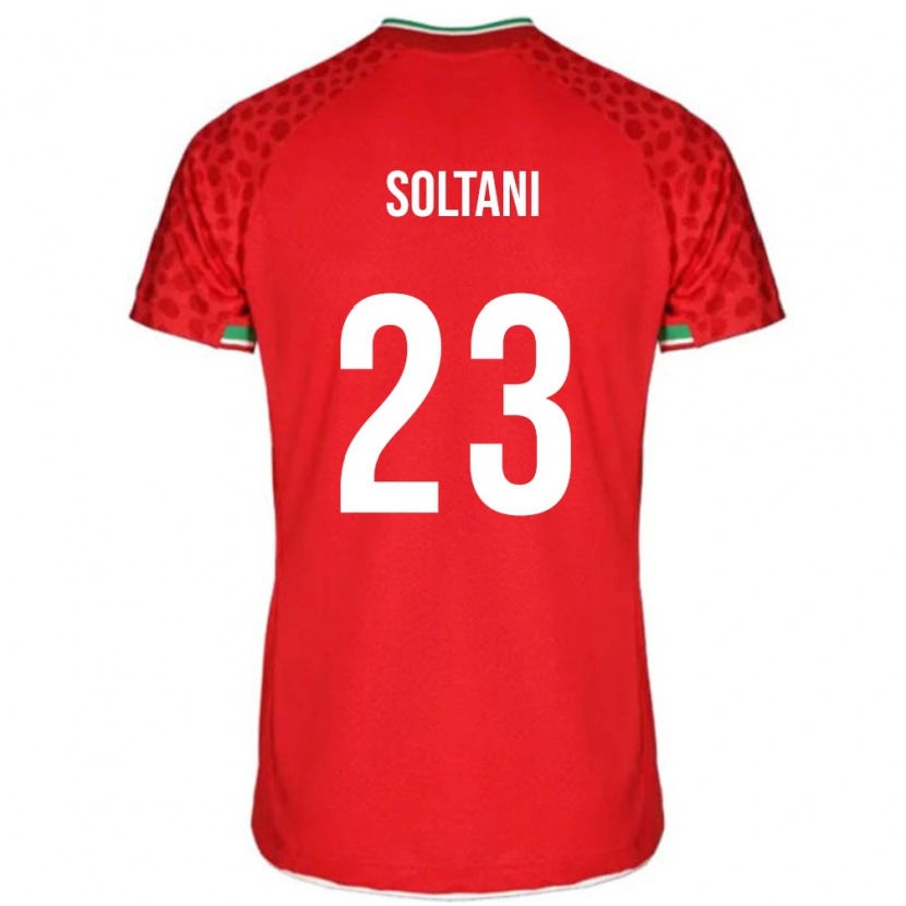 Danxen Barn Iran Raouf Soltani #23 Rød Bortetrøye Drakt Trøye 24-26 Skjorter T-Skjorte