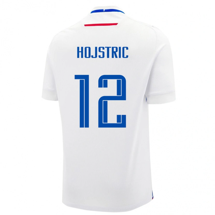Danxen Barn Slovakia Tomas Hojstric #12 Hvit Bortetrøye Drakt Trøye 24-26 Skjorter T-Skjorte