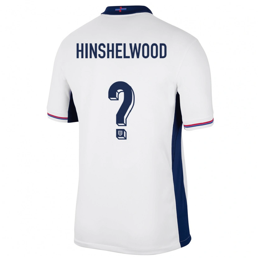 Danxen Mann England Jack Hinshelwood #0 Hvit Hjemmetrøye Drakt Trøye 24-26 Skjorter T-Skjorte