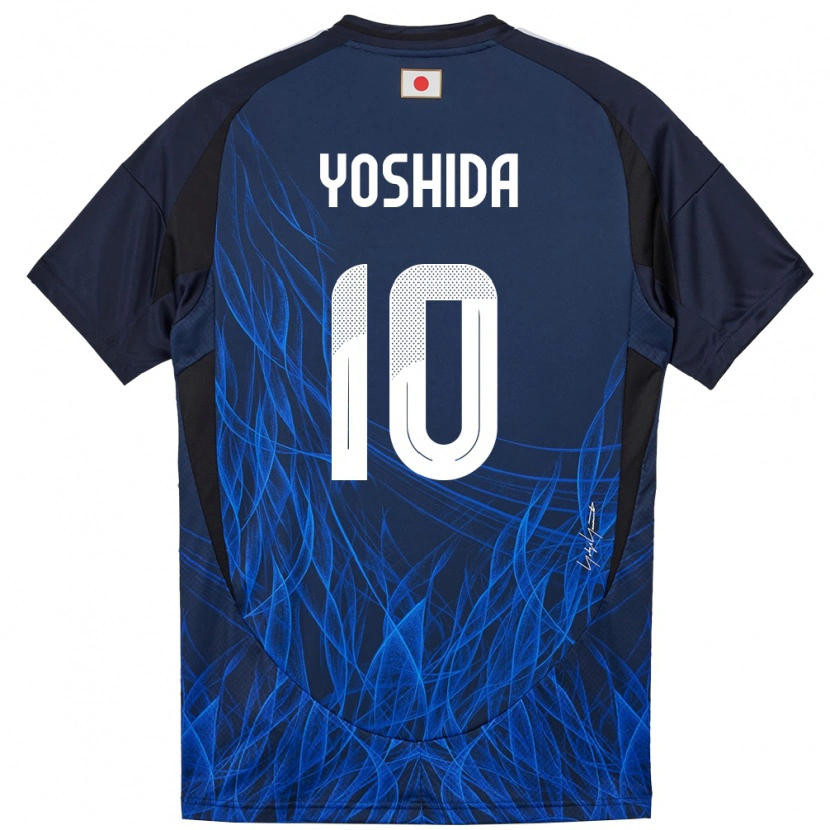 Danxen Mann Japan Minato Yoshida #10 Mørkeblå Hjemmetrøye Drakt Trøye 24-26 Skjorter T-Skjorte
