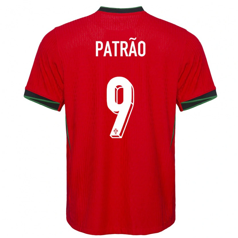 Danxen Mann Portugal Afonso Patrão #9 Rød Hjemmetrøye Drakt Trøye 24-26 Skjorter T-Skjorte