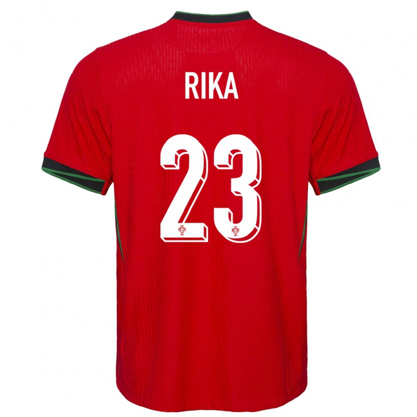 Danxen Mann Portugal Rika #23 Rød Hjemmetrøye Drakt Trøye 24-26 Skjorter T-Skjorte