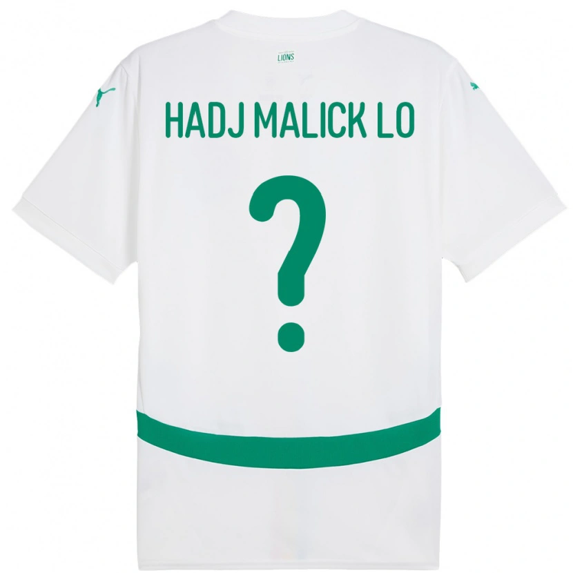 Danxen Mann Senegal El Hadj Malick Lo #0 Hvit Hjemmetrøye Drakt Trøye 24-26 Skjorter T-Skjorte