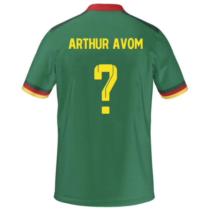 Danxen Mann Kamerun Arthur Avom #0 Grønn Hjemmetrøye Drakt Trøye 24-26 Skjorter T-Skjorte