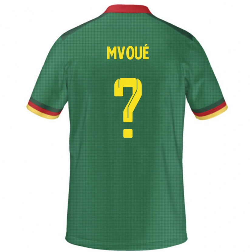 Danxen Mann Kamerun Steve Mvoué #0 Grønn Hjemmetrøye Drakt Trøye 24-26 Skjorter T-Skjorte