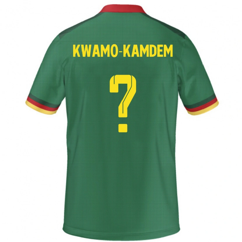Danxen Mann Kamerun Jerome Noel Kwamo-Kamdem #0 Grønn Hjemmetrøye Drakt Trøye 24-26 Skjorter T-Skjorte