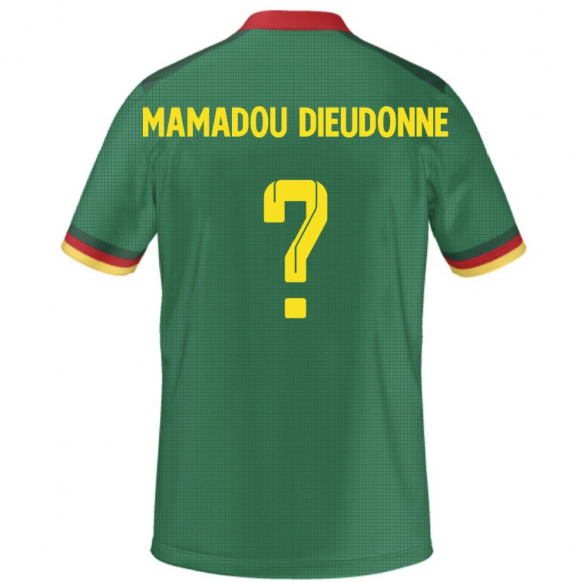 Danxen Mann Kamerun Malik Mamadou Dieudonne #0 Grønn Hjemmetrøye Drakt Trøye 24-26 Skjorter T-Skjorte