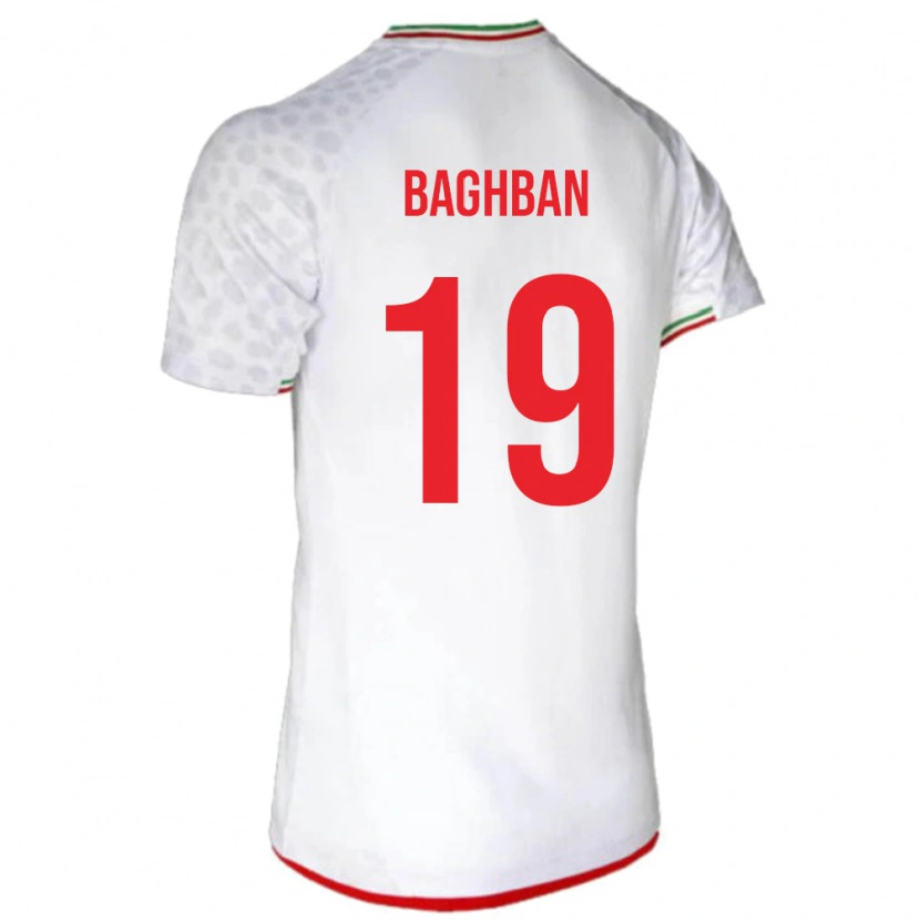 Danxen Mann Iran Hadi Baghban #19 Hvit Hjemmetrøye Drakt Trøye 24-26 Skjorter T-Skjorte
