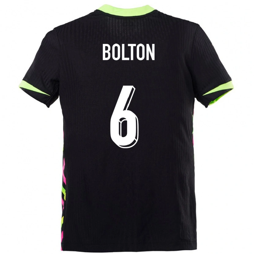 Danxen Mann Australia Alex Bolton #6 Mørkeblå Bortetrøye Drakt Trøye 24-26 Skjorter T-Skjorte