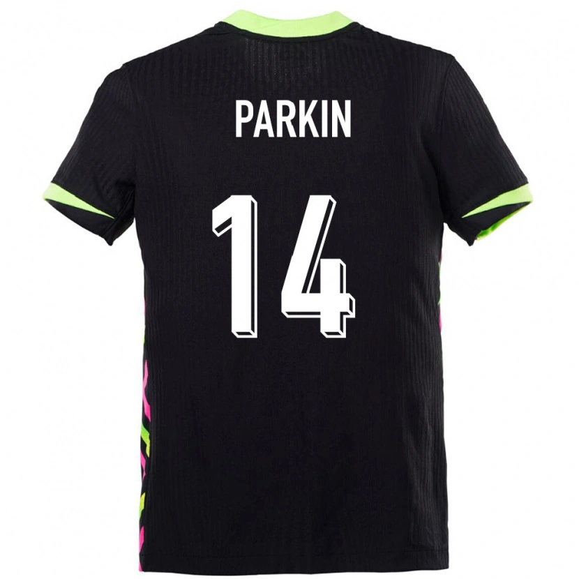 Danxen Mann Australia Charlie Parkin #14 Mørkeblå Bortetrøye Drakt Trøye 24-26 Skjorter T-Skjorte