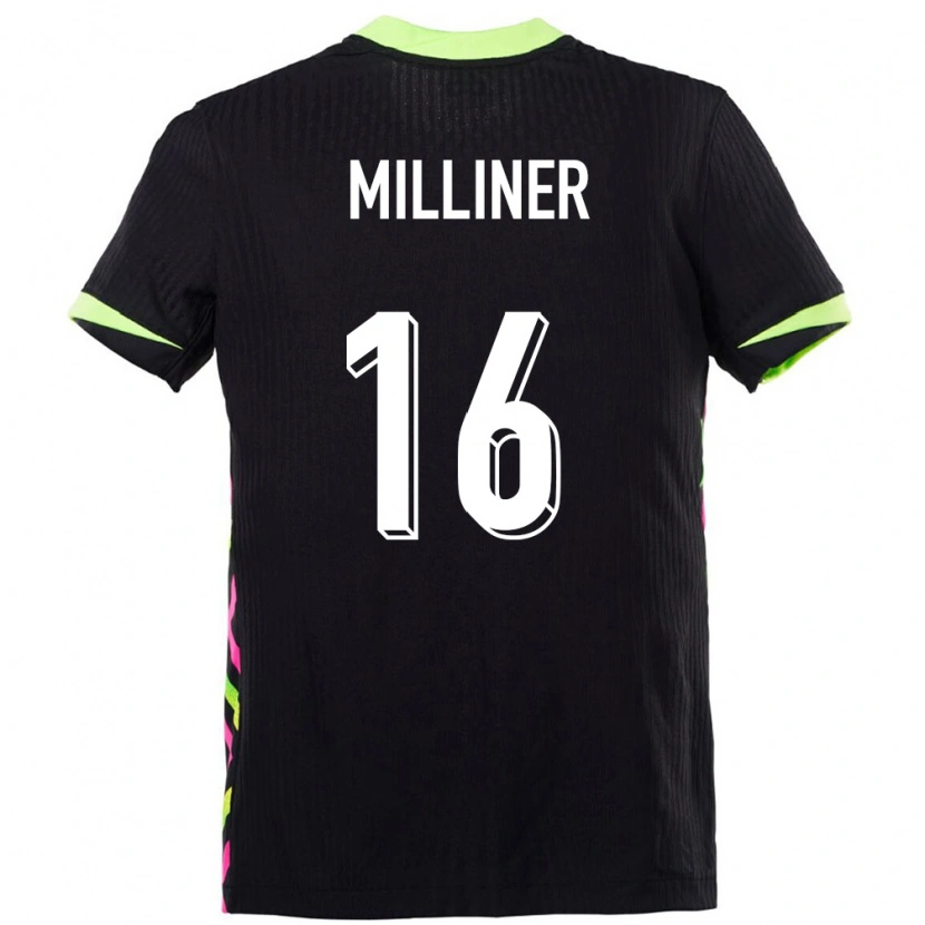 Danxen Mann Australia Miles Milliner #16 Mørkeblå Bortetrøye Drakt Trøye 24-26 Skjorter T-Skjorte