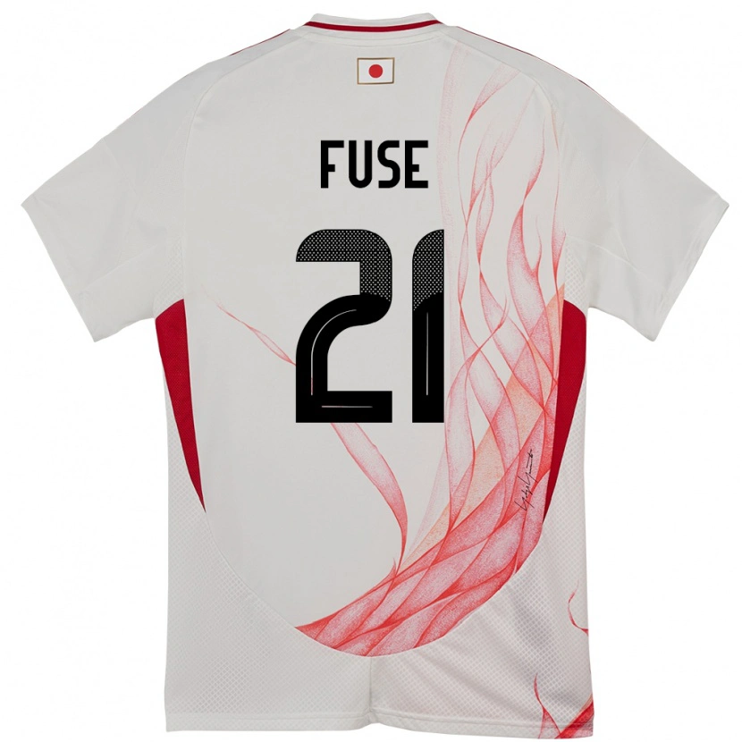 Danxen Mann Japan Katsuma Fuse #21 Hvit Bortetrøye Drakt Trøye 24-26 Skjorter T-Skjorte