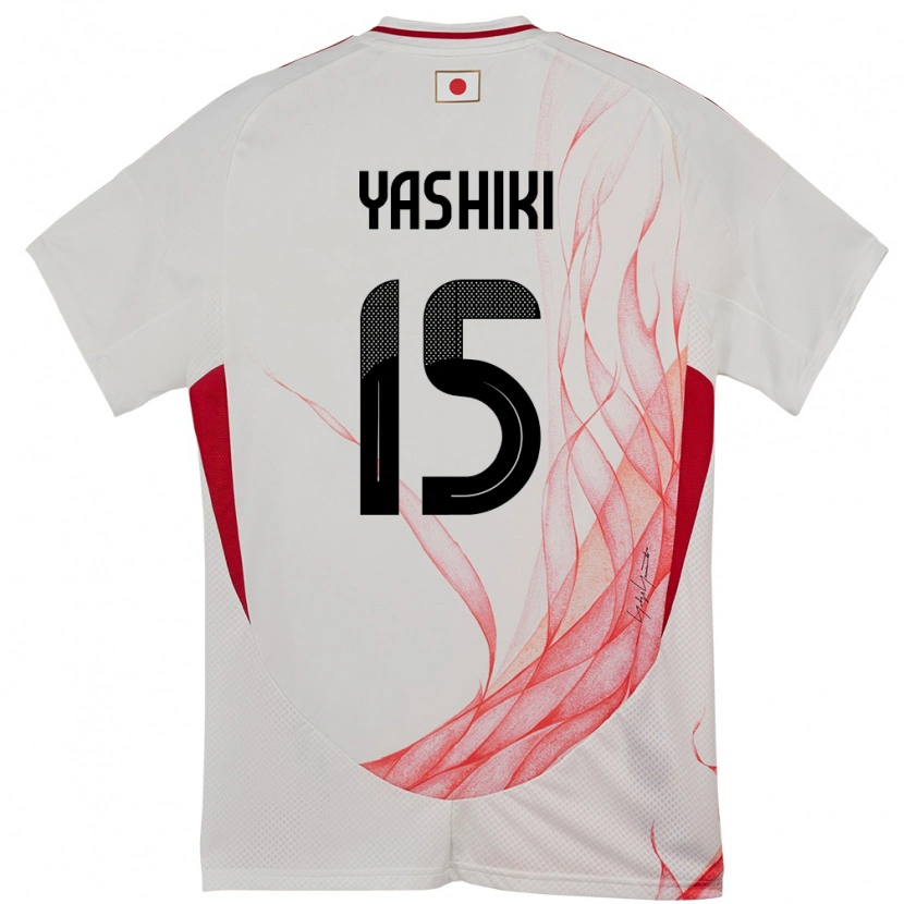 Danxen Mann Japan Yusei Yashiki #15 Hvit Bortetrøye Drakt Trøye 24-26 Skjorter T-Skjorte