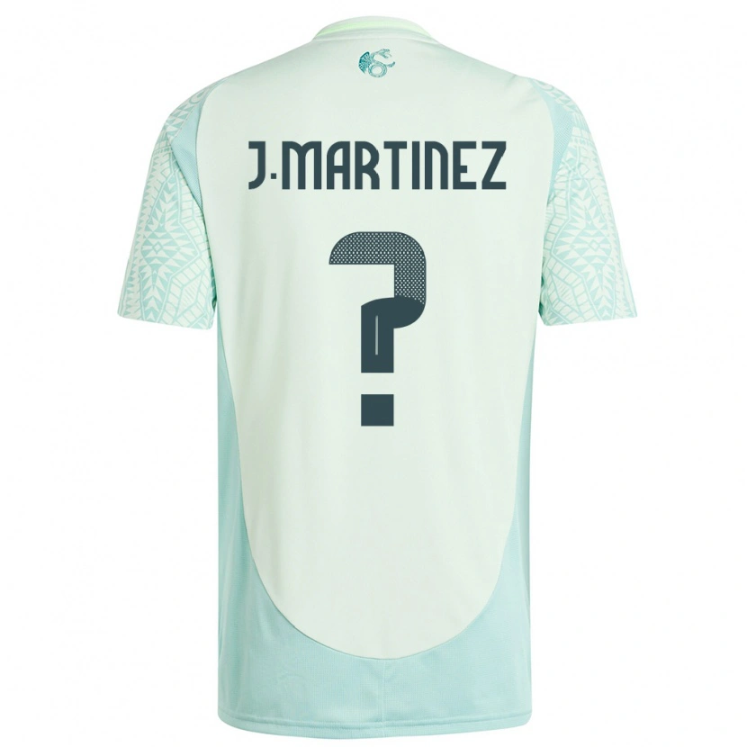 Danxen Mann Mexico Juan Martínez #0 Lin Grønn Bortetrøye Drakt Trøye 24-26 Skjorter T-Skjorte