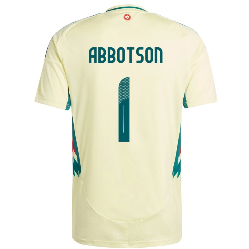 Danxen Mann Wales Oscar Abbotson #1 Beige Gul Bortetrøye Drakt Trøye 24-26 Skjorter T-Skjorte
