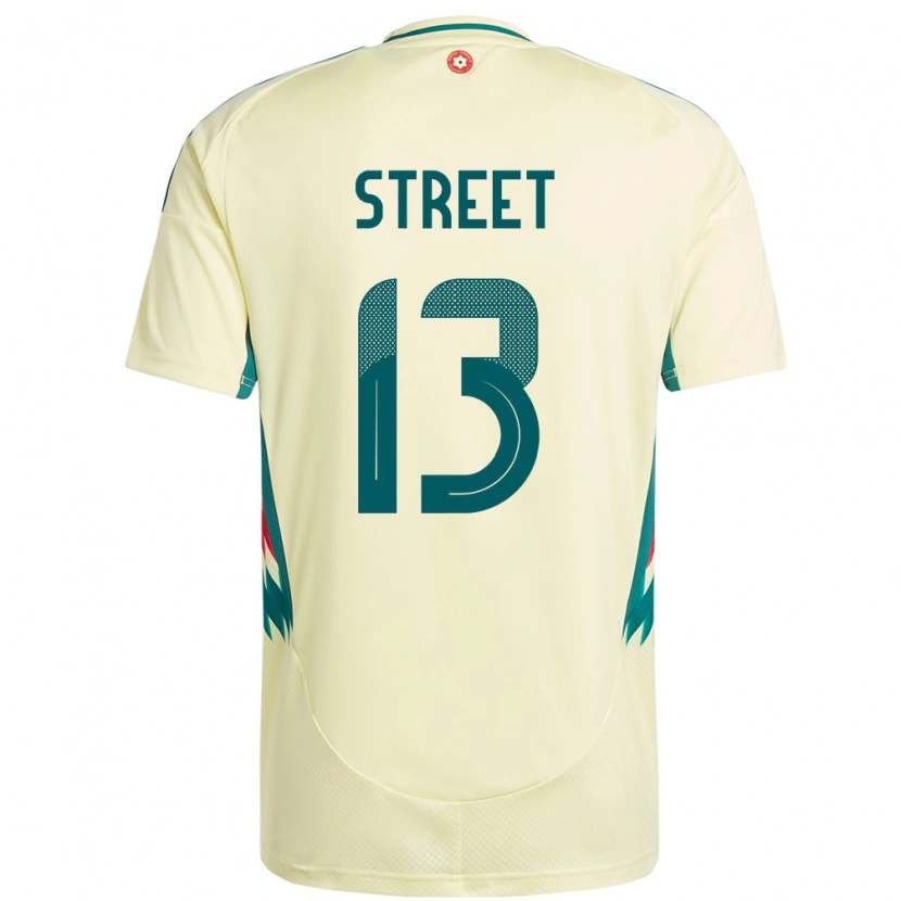 Danxen Mann Wales Charlie Street #13 Beige Gul Bortetrøye Drakt Trøye 24-26 Skjorter T-Skjorte