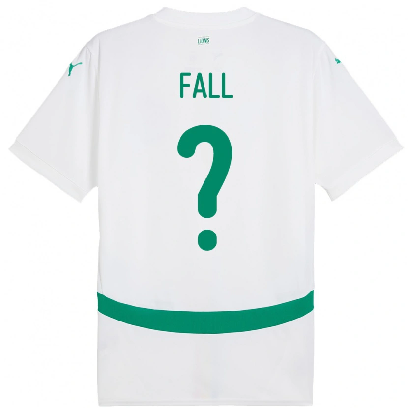 Danxen Dame Senegal Falilou Fall #0 Hvit Hjemmetrøye Drakt Trøye 24-26 Skjorter T-Skjorte