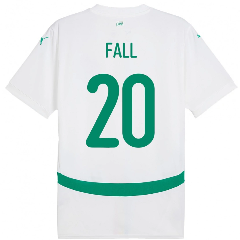 Danxen Dame Senegal Korka Fall #20 Hvit Hjemmetrøye Drakt Trøye 24-26 Skjorter T-Skjorte