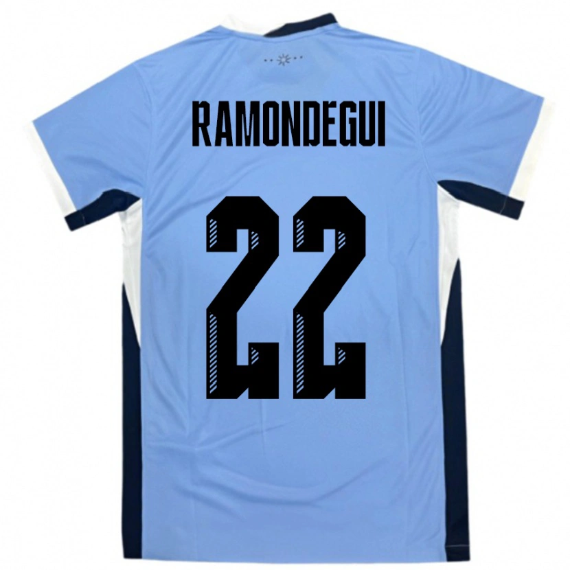 Danxen Dame Uruguay Sofia Ramondegui #22 Hvit Svart Hjemmetrøye Drakt Trøye 24-26 Skjorter T-Skjorte