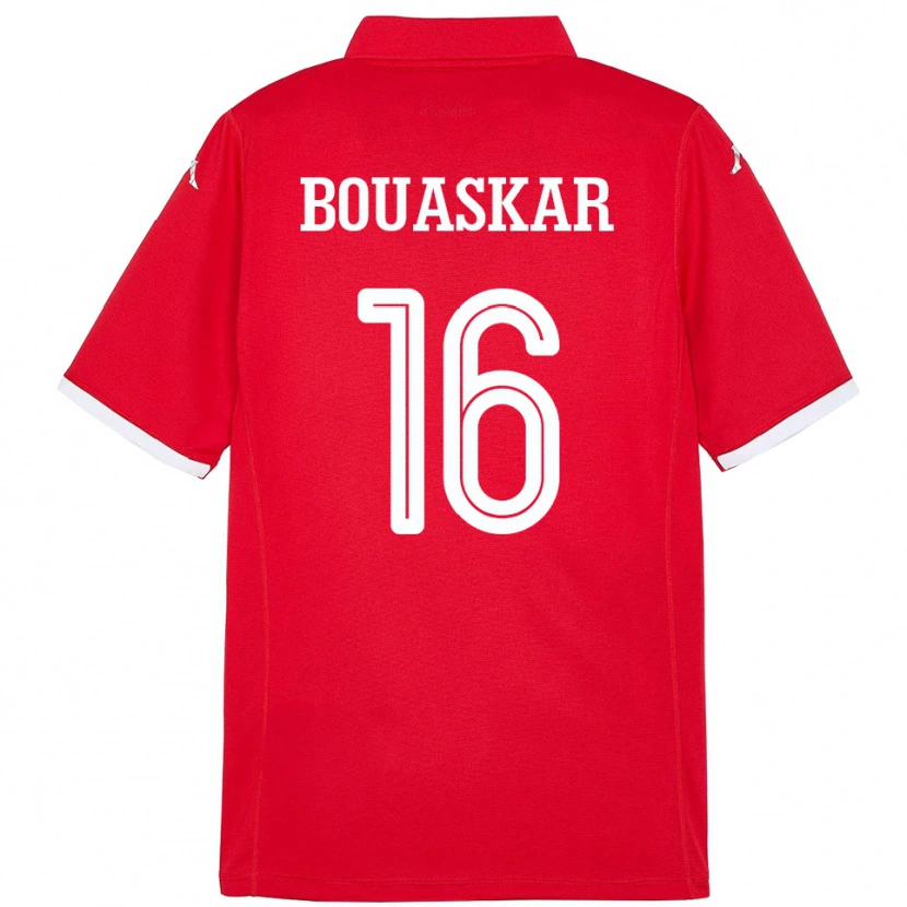 Danxen Dame Tunisia Slim Bouaskar #16 Rød Hjemmetrøye Drakt Trøye 24-26 Skjorter T-Skjorte