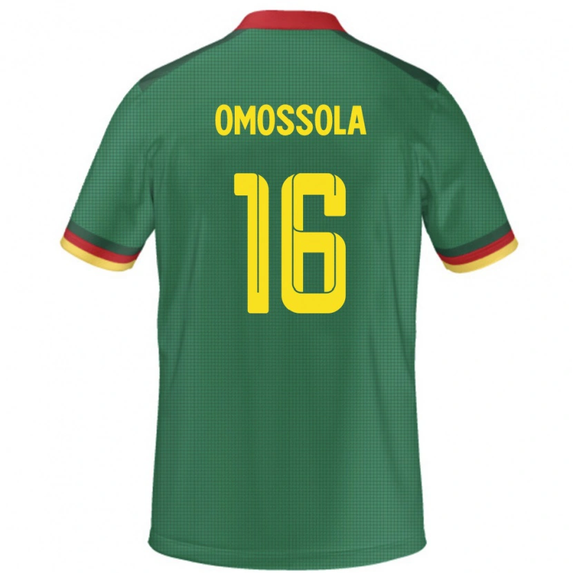 Danxen Dame Kamerun Simon Omossola #16 Grønn Hjemmetrøye Drakt Trøye 24-26 Skjorter T-Skjorte