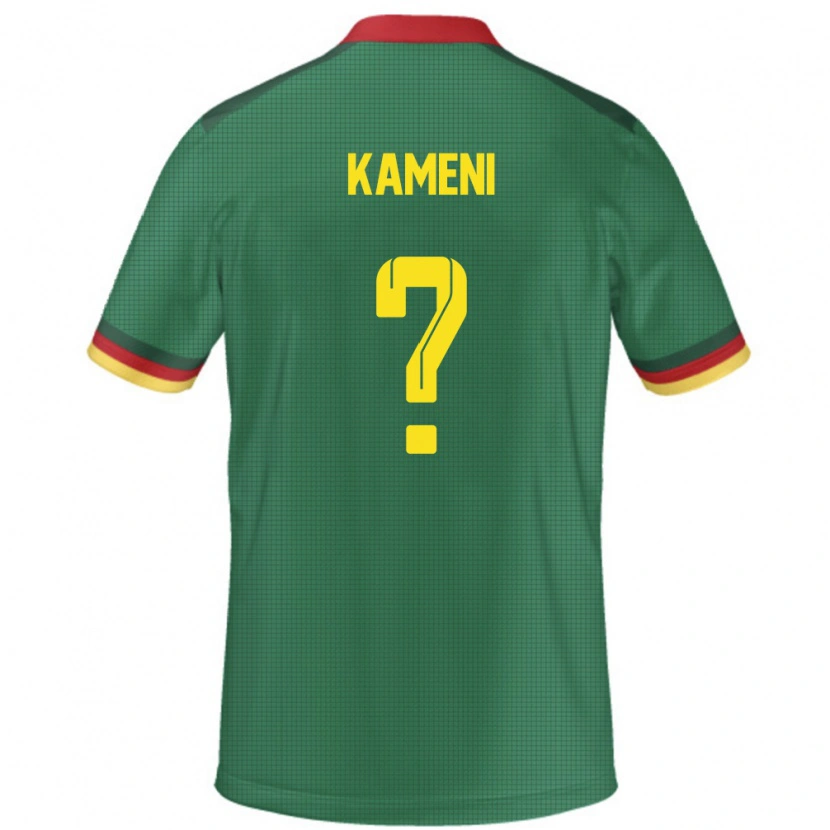 Danxen Dame Kamerun Junior Kameni #0 Grønn Hjemmetrøye Drakt Trøye 24-26 Skjorter T-Skjorte