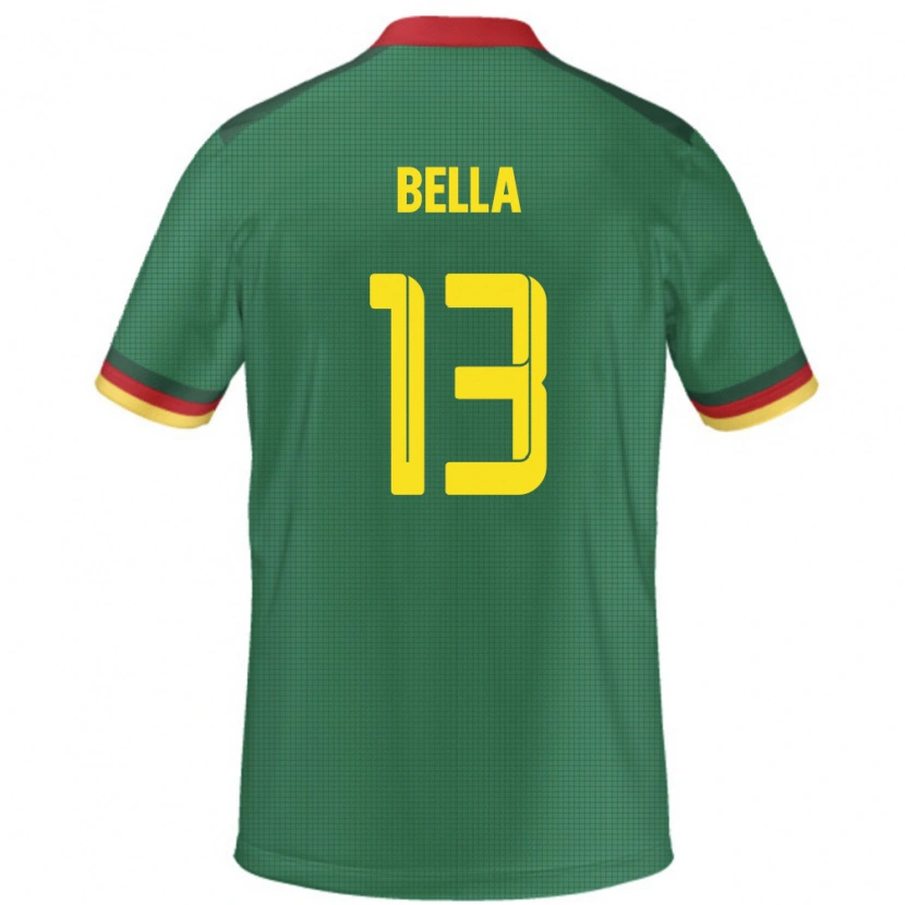 Danxen Dame Kamerun Rose Bella #13 Grønn Hjemmetrøye Drakt Trøye 24-26 Skjorter T-Skjorte