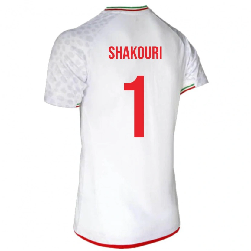 Danxen Dame Iran Arsha Shakouri #1 Hvit Hjemmetrøye Drakt Trøye 24-26 Skjorter T-Skjorte