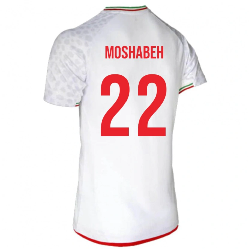 Danxen Dame Iran Mahan Moshabeh #22 Hvit Hjemmetrøye Drakt Trøye 24-26 Skjorter T-Skjorte