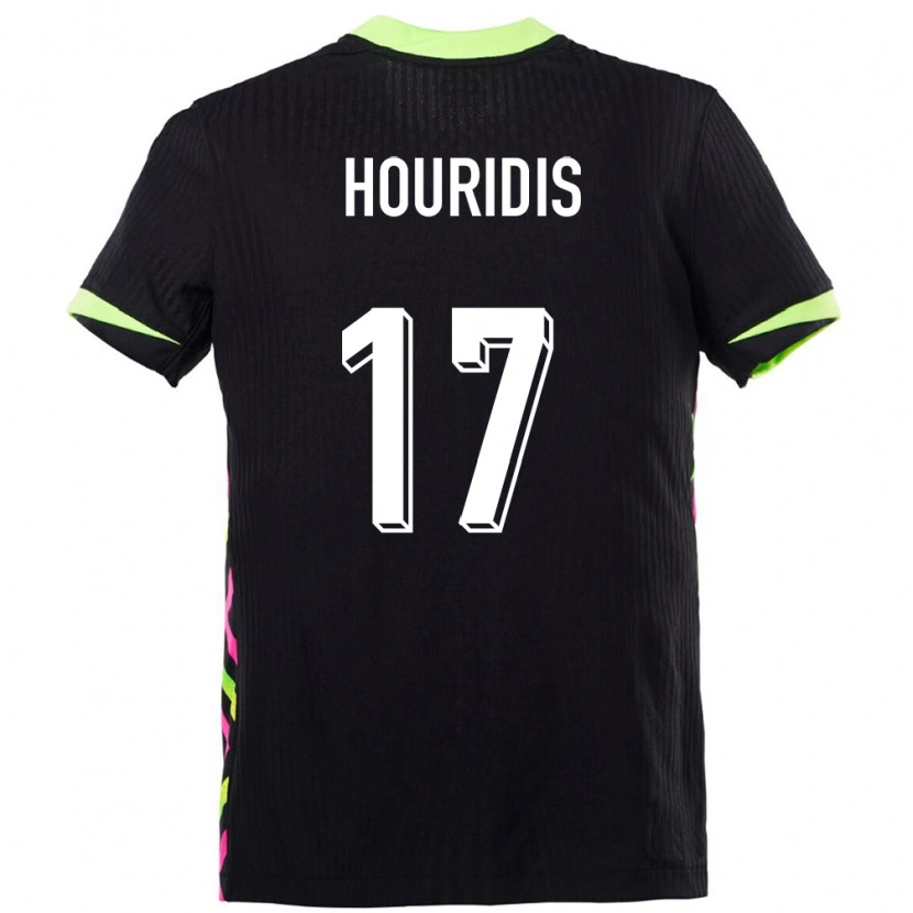 Danxen Dame Australia Alexander Houridis #17 Mørkeblå Bortetrøye Drakt Trøye 24-26 Skjorter T-Skjorte
