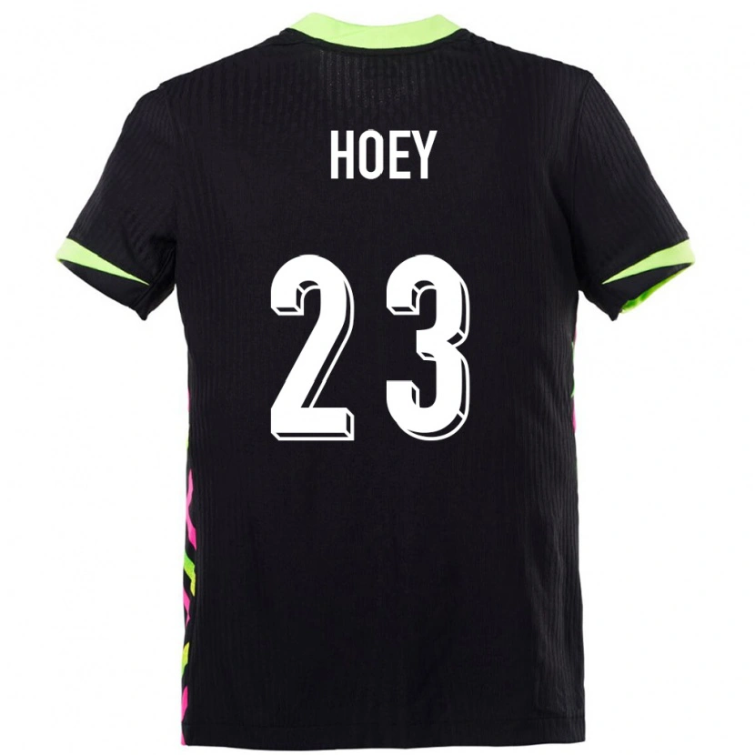 Danxen Dame Australia Jesse Hoey #23 Mørkeblå Bortetrøye Drakt Trøye 24-26 Skjorter T-Skjorte
